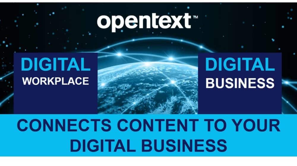 OpenText ECM Connecting Content to Your Digital Business