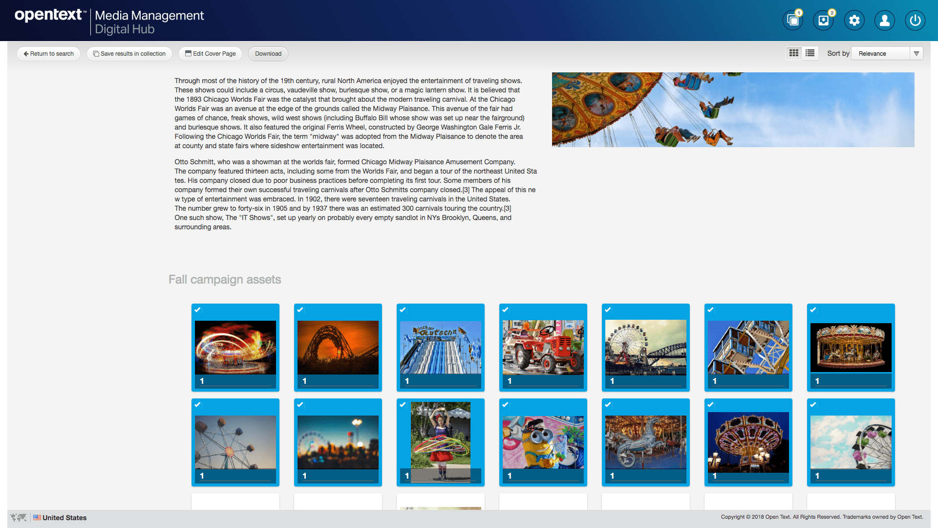 Digital Hub Cover Page