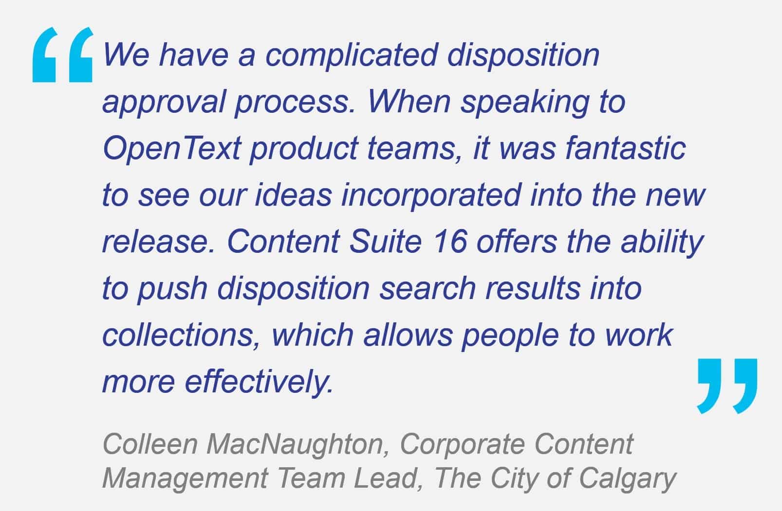 The City of Calgary Streamlines Content Access and Compliance with OpenText Content Suite
