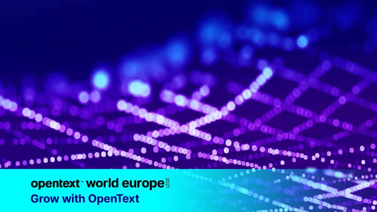 OpenText World Europe 2021—Discover the Ultimate Cloud™
