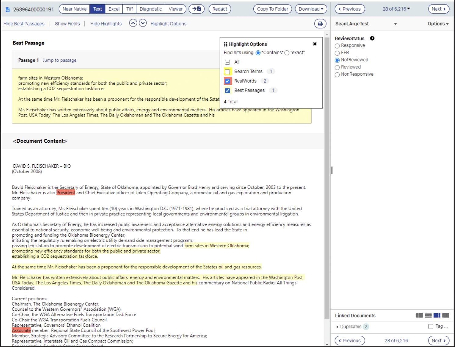 Opentext Insight Introducing OpenText Insight TAR Predict best passage highlighting ...