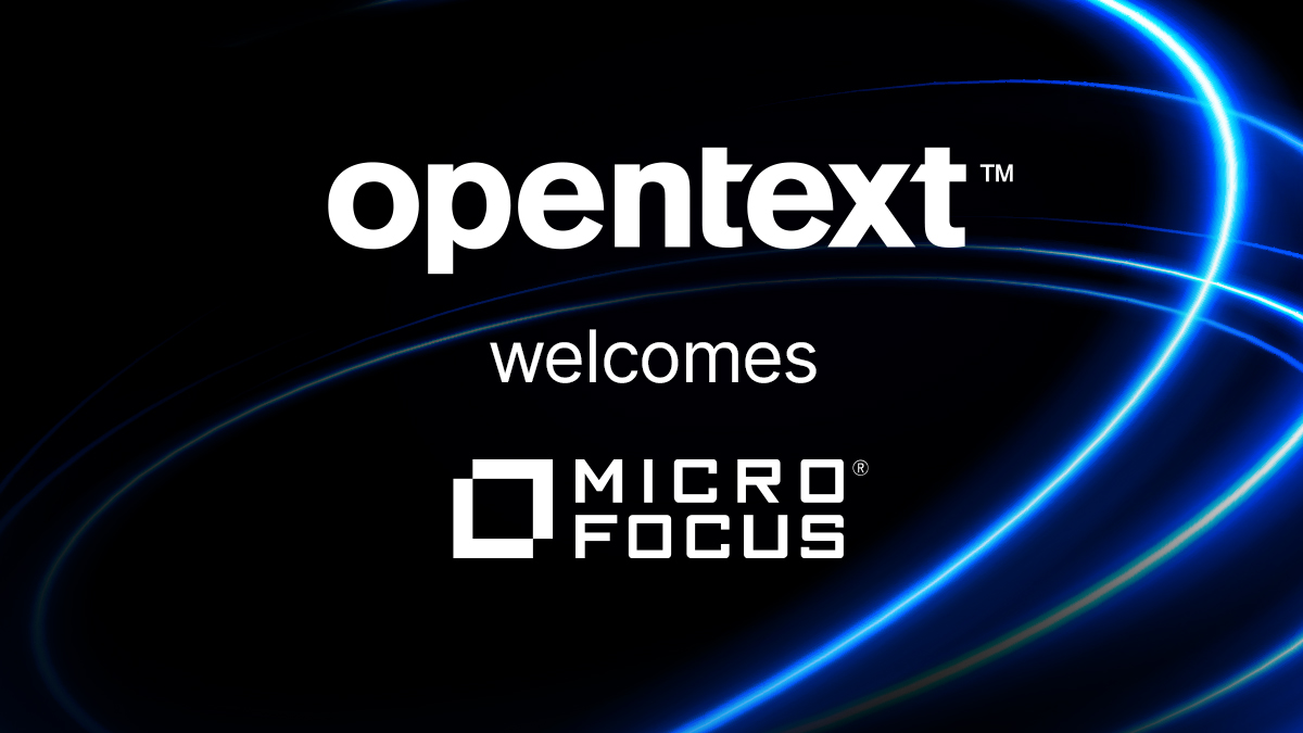 OpenText welcomes Micro Focus