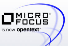 decorative image of the Micro Focus and OpenText logos