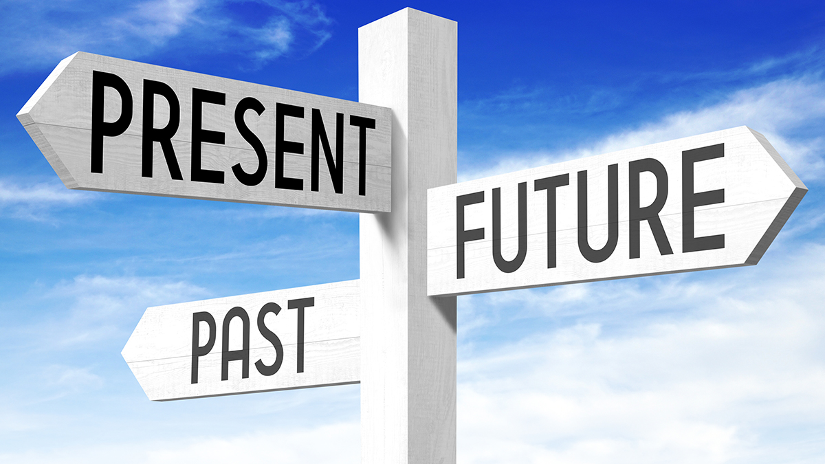 Past, present and future in a digital transformation journey