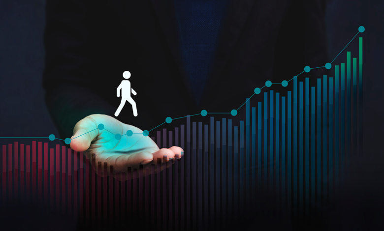 Graphic to illustrate supported customer journeys through customer relationship management
