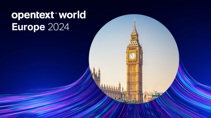 OpenText World Europe 2024 is coming to London