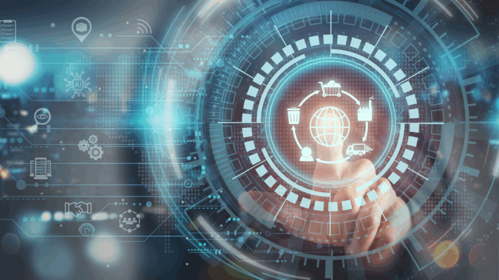 a visual representation of the future of supply chain