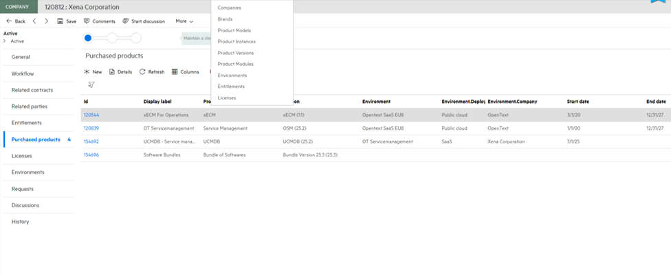 OpenText Service Management Customer Service Management module