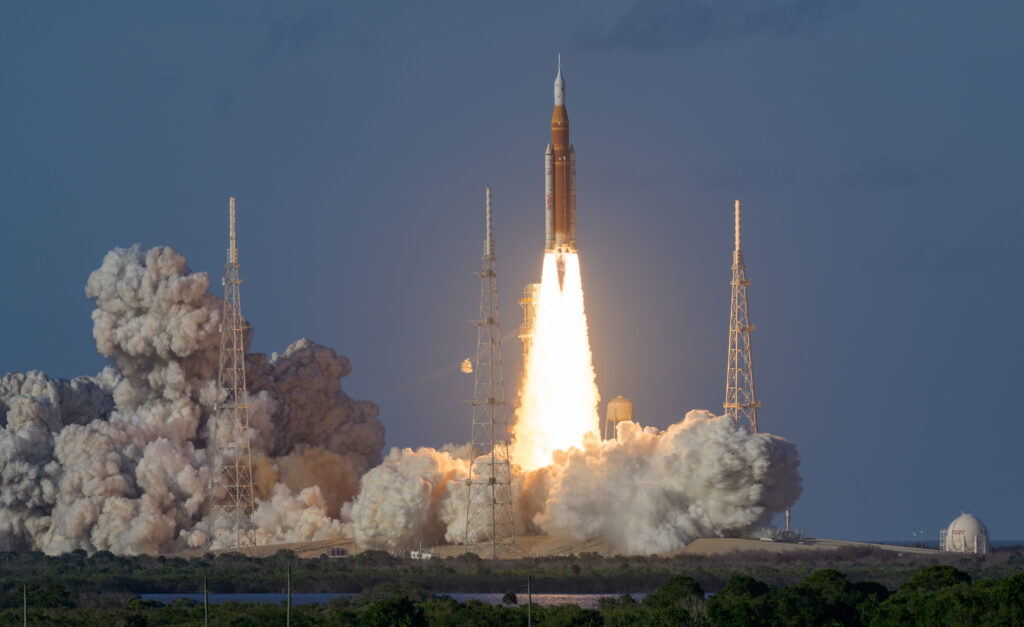 Launch of the Artemis II missioin