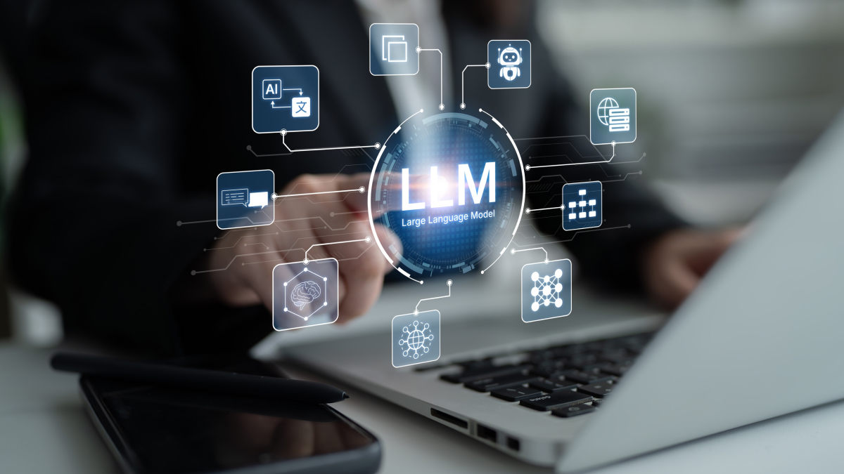 LLM interface illustrating performance testing for AI applications